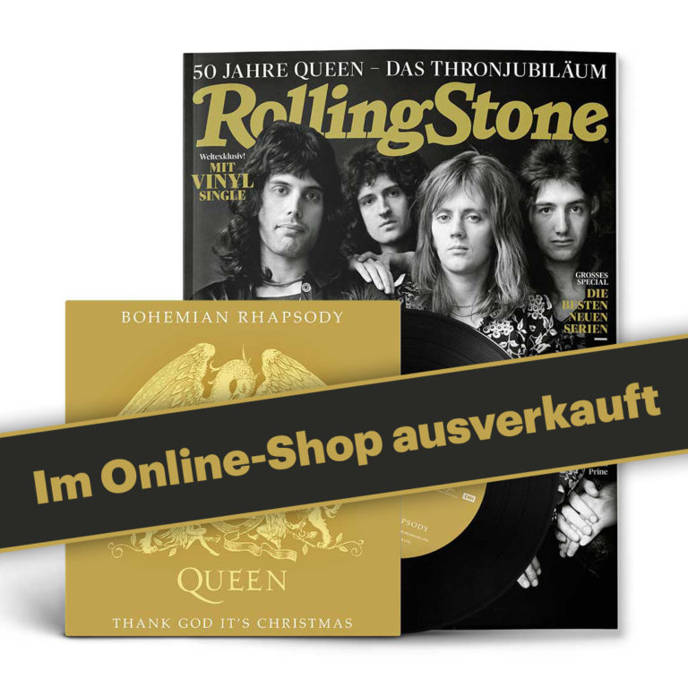 ROLLING STONEAUSGABE 12/21 MIT EXKLUSIVER QUEEN VINYLSINGLE